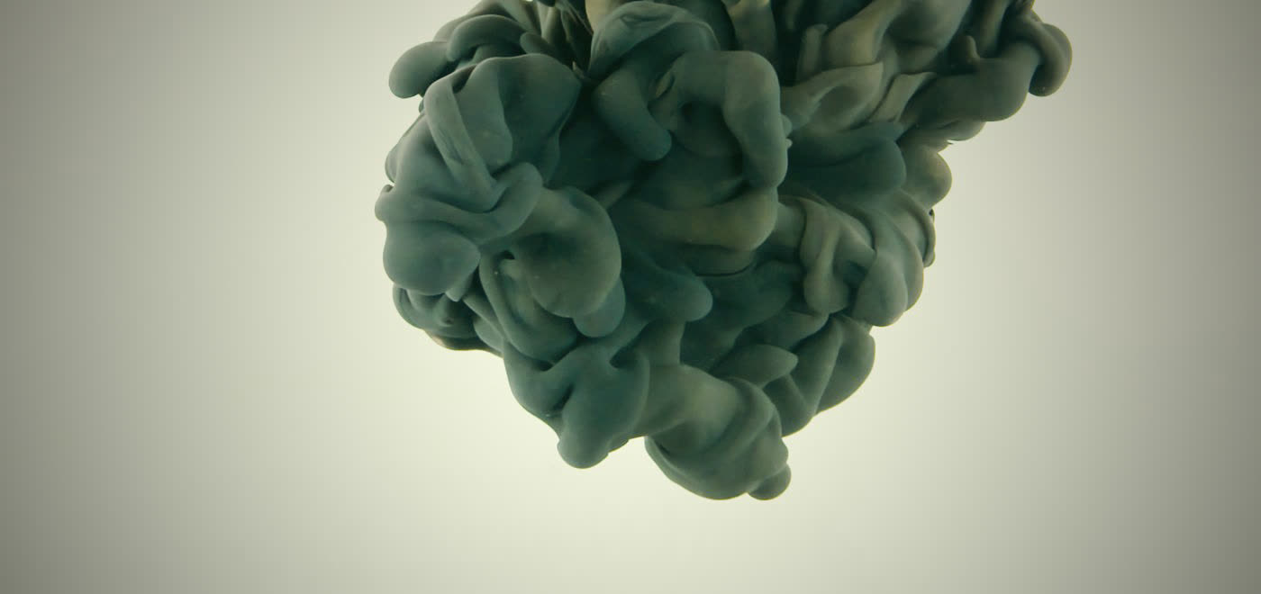 Abstract fluid ink patterns